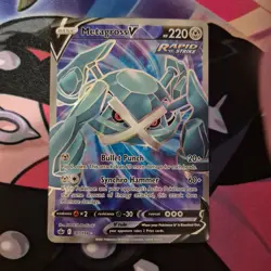 Pokemon TCG Metagross V 181/198 Sword & Shield Chilling Reign Full Art - NM - Image 1