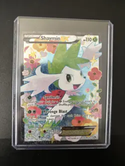 Shaymin EX Full Art Ultra Rare Holo Pokemon TCG Roaring Skies 106/108 - Image 1
