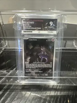 Pokemon Mewtwo 151 Ultra Premium Collection Promo ACE Grading 9 - Image 1