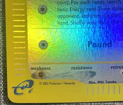 Pokemon TCG: Togepi #114/147 Aquapolis Set Reverse Holo Mint Condition - Image 5