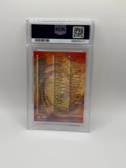 2000 Topps Pokemon Checklist Series 2 PSA 8 NM-MT - Image 2