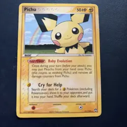 Pokemon Pichu 21/108 Non-Holo Rare EX Power Keepers combined postage - Image 1