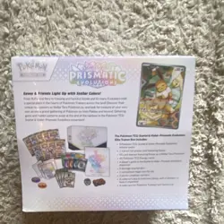 Pokemon Prismatic Evolutions Elite Trainer Box Eevee Collectors Edition English - Image 2