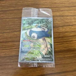 Pokemon TCG Snorlax SVP 051 Full Art Holo Black Star Promo Sealed - Image 1