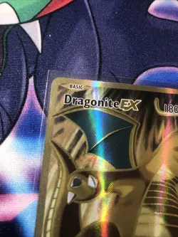 Pokemon Generations DRAGONITE FULL ART HOLO FOIL Gold Cool Art Rare - Image 2