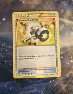 Pokemon Enhanced Hammer 162/160 Primal Clash Holo Secret Rare MP - Image 1