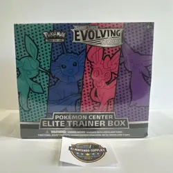 Evolving Skies Pokemon Center Elite Trainer Box ETB New & Sealed + Case - Image 1