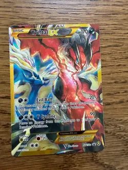 Pokemon TCG Yveltal EX XY150a Black Star Promo Full Art - Image 1