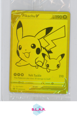 SEALED - PIKACHU V POKEMON SWSH145 2021 SEALED - CELEBRATIONS HOLO ENGLISH - Image 1