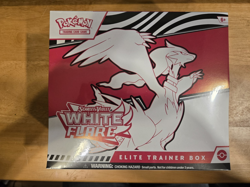 Pokemon White Flare Elite Trainer Box –Factory Sealed – Plastic Case Included - Image 1