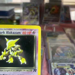 Pokemon TCG Dark Alakazam Team Rocket 1/82 Holo Unlimited moderate play* - Image 2