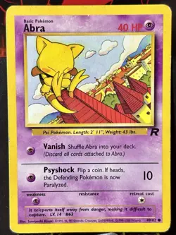 Dark Kadabra + Abra Bundle - Pokemon TCG - Team Rocket - 39 & 49 ~ LP - Image 3