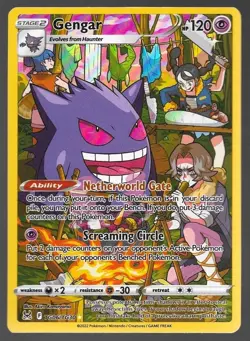 Gengar TG06/TG30 Holo Full Art Lost Origin Trainer Gallery Pokemon TCG - Image 1