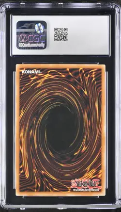 Yugioh CGC 9 Blue-Eyes White Dragon RA03-EN079 Prismatic Secret Rare 2 - Image 2