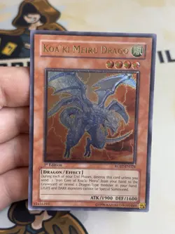 Koa'ki Meiru Drago RGBT-EN024 Ultimate Rare Holo 1st Edition YuGiOh! NM EURO - Image 2