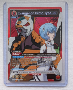 Evangelion Proto Type-00 SR Foil UE15BT/EVA-1-080 Union Arena Evangelion - Image 1