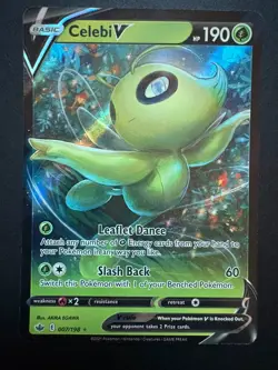 Pokemon Chilling Reign: Celebi V 007/198 NM - Image 1