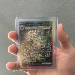 Leafeon ex 144/131 Special Illustration Rare Prismatic Evolutions Pokemon NM - Image 1
