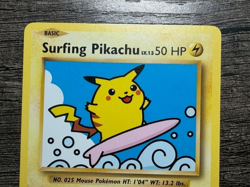 POKEMON NON HOLO SURFING PIKACHU 111/108 RARE EVOLUTIONS NEW ARCEUS SLEEVE LP - Image 2