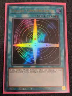 Yugioh Grand Convergence LART-EN062 Ultra Rare Lost Art Promo Limited Edition NM - Image 1