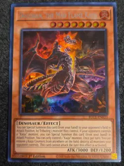 Dogoran, the Mad Flame Kaiju BLC1-EN033 - Ultra Rare NM yugioh GOLD - Image 1