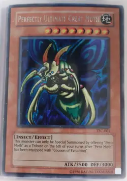 Perfectly Ultimate Great Moth TSC-001 Yugioh hp - Image 1