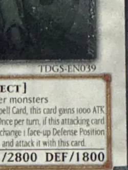 Yu-Gi-Oh Nitro Warrior TDGS-EN039 Ultimate Rare Unlimited - Image 4