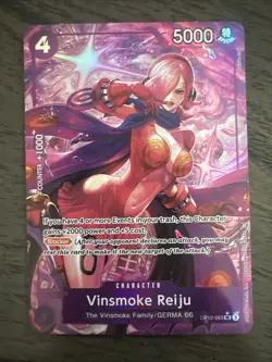 Vinsmoke Reiju OP12-063 Legacy of the Master Alternate Art Foil - Image 1