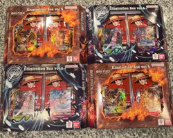 14 One Piece Illustration Box Vol 5 & Vol 6 Set Brand New Factory Sealed FASTSHP - Image 1