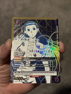 Illumi 050 SR** (2 Star Alt) Signature - Hunter x Hunter - Union Arena English - Image 3