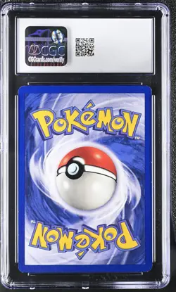 Pokemon Card Machoke 34/102 Shadowless Base Set 1999 CGC 8 NM/M - Image 2