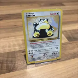 Pokemon TCG Snorlax Card 27/64 Jungle Set, Regular HP - Image 1