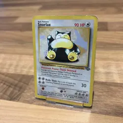 Pokemon TCG Snorlax Card 27/64 Jungle Set, Regular HP - Image 2