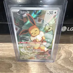 Pokemon Eevee SVP032 Sv: Scarlet & Violet Promo Holo Basic 50HP English Card - Image 1