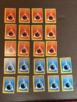 Pokemon Energy Card Lot Fire & Water Expedition 161/165 162/165 NM - Image 1