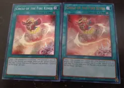 yugioh cards Fire King Mixed lot - Image 3