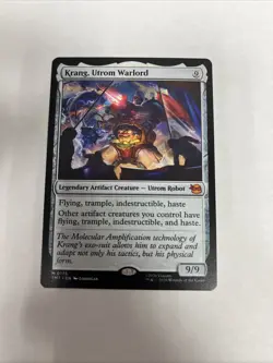 Krang Utrom Warlord Nonfoil TMNT Card #0175 MTG LP - Image 1