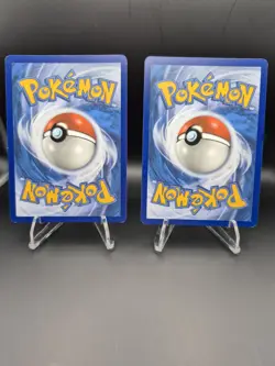2x Pokemon Card Lot Eevee Cracked Ice Holo Lost Thunder - Image 2