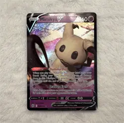 Pokemon Mimikyu V Ultra Rare Full Art Holo 068/172 Brilliant Stars 160 HP Card - Image 1