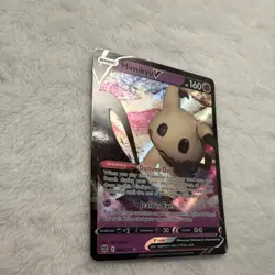 Pokemon Mimikyu V Ultra Rare Full Art Holo 068/172 Brilliant Stars 160 HP Card - Image 3