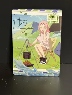 Sakura Haruno NRSA01-PU-002L4 English Naruto Kayou Card Heavens Scroll NM - Image 1