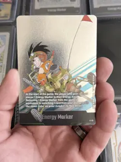 Bandai Dragon Ball Super Card Game Son Goku Energy Marker E-45 Foil Card - Image 1