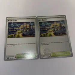 Pokemon SV09 Journey Together Card N's Castle 152/159 Reverse Holo - Image 1