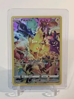 Pokemon Pikachu TCG Card Crown Zenith 160/159 Holo Secret Rare NM/Mint Condition - Image 1