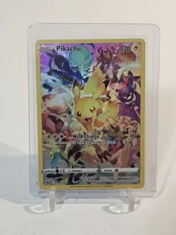 Pokemon Pikachu TCG Card Crown Zenith 160/159 Holo Secret Rare NM/Mint Condition - Image 2