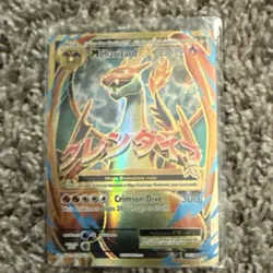 Pokemon M Charizard EX 108/106 XY Mega Evolution Holo Card English - Image 1