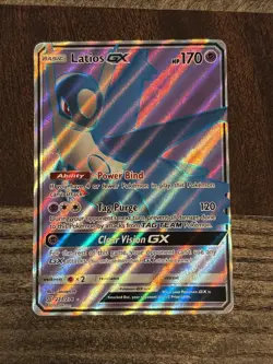 Pokemon Card TCG Latios GX TCG Unified Minds Holo 223/236 Full Art Ultra Rare - Image 1