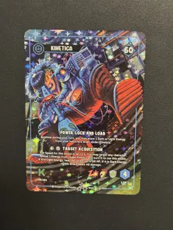 Dead World TCG Kinetica 198/184 SR Borderless Holo Card Kickstarter 2025 - Image 1