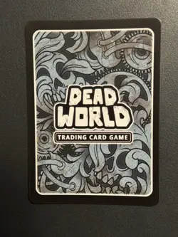 Dead World TCG Kinetica 198/184 SR Borderless Holo Card Kickstarter 2025 - Image 2