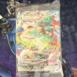 Pokemon Sword & Shield Snorlax VMAX Promo Card Pack English 2020 - Image 1